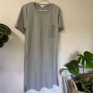 Sally Pocket MOM dress in Grey